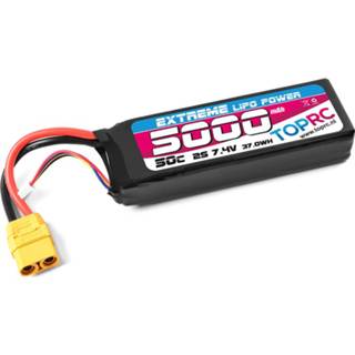 👉 TRC Car Lipo 50c 2S 7.4V 5000mah met XT90 stekker