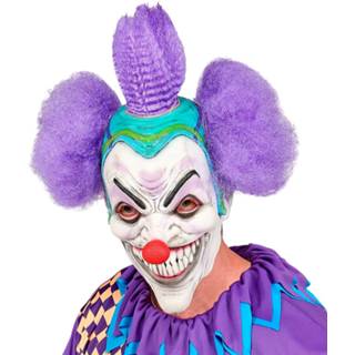 👉 Horrormasker paars active Horror masker clown 8003558868643