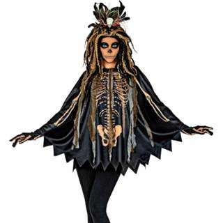 👉 Poncho active Voodoo priester halloween volwassenen 8003558481552