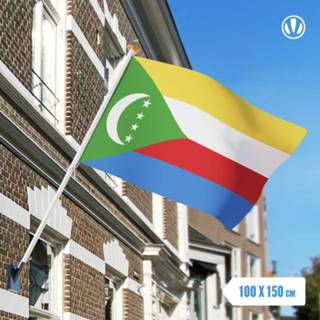 👉 Vlag active Comoren 100x150cm - Spunpoly 7430439277262