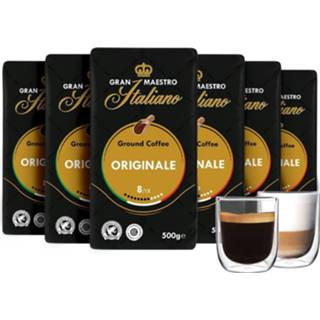 👉 Kerstpakket gemalen koffie - Gran Maestro Italiano proefpakket 3 kg