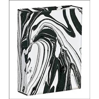 👉 Zwart wit engels Black & White Marble Playing Cards 9781623258719