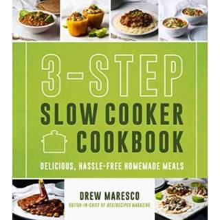 👉 Slowcooker engels 3-Step Slow Cooker Cookbook 9781624147234