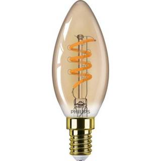👉 Kaarslamp wit goud active Philips MasterValue E14 LED 2.5-15W Extra Warm 8719514316034