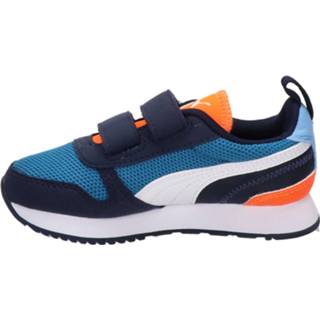 👉 Lage sneakers textiel jongens blauw Puma 8720251373617 872025137364