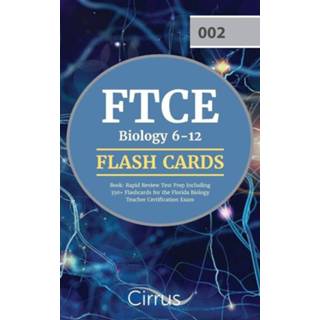 👉 Compact Flash geheugen engels FTCE Biology 6-12 Cards Book 9781635303865