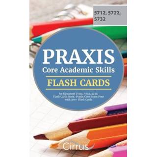 👉 Compact Flash geheugen engels Praxis Core Academic Skills for Educators (5712, 5722, 5732) Cards Book 9781635304459