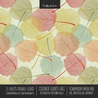 👉 Kladblok engels Colored Leaves Fall Scrapbook Paper Pad 8x8 Decorative Scrapbooking Kit for Cardmaking Gifts, DIY Crafts, Printmaking, Papercrafts, Seasonal Designer 9781636571713