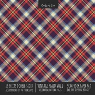 👉 Kladblok engels Vintage Plaid 1 Scrapbook Paper Pad 8x8 Scrapbooking Kit for Cardmaking Gifts, DIY Crafts, Printmaking, Papercrafts, Decorative Pattern Pages 9781636571744