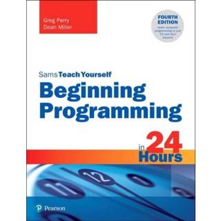 👉 Engels Beginning Programming in 24 Hours, Sams Teach Yourself 9780135836705