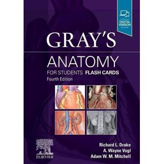 👉 Compact Flash geheugen engels Gray's Anatomy for Students Cards 9780323639170