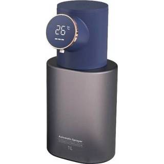 👉 Zeepdispenser blauw active D103 Automatische Inductie Handwasmachine Infrarood Zeepdispenser, Stijl: Alcohol Spray Style (Donkerblauw)
