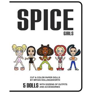 👉 Engels meisjes Spice Girl Cut and Color Paper Dolls 9780368816178