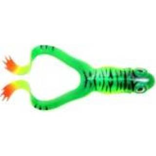 👉 Geel kunstaas roofvis softbait nieuw Spro Iris The Frog 150 - Firetiger 8716851451251