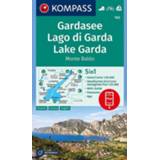 👉 Wandelkaart unisex Kompass 102 Gardameer 9783991211334