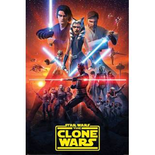 👉 Poster unisex Hoofdmateriaa Papier meerkleurig Star Wars - Clone The Final Season 5050574349338