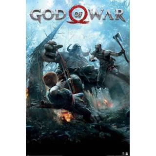 👉 Poster Fan Merchandise God meerkleurig unisex Of War - 5050574349628