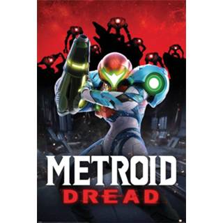 👉 Poster meerkleurig unisex Hoofdmateriaa Papier Nintendo - Metroid Dread Shadows 5050574349772