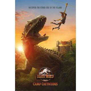 👉 Poster unisex Hoofdmateriaa Papier meerkleurig Jurassic World - Cretaceous (Teaser) 5050574349208