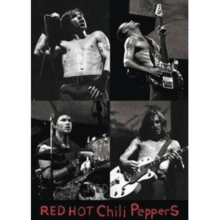 👉 Poster meerkleurig Hoofdmateriaa Papier unisex rood Red Hot Chili Peppers - Live (Collage) 4035519380295