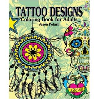👉 Tattoo engels Designs Coloring Book for Adults 9781364227319