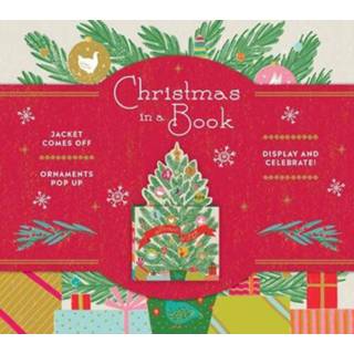 👉 Ornament engels Christmas in a Book (UpLifting Editions): Jacket comes off. Ornaments pop up. Display and celebrate! 9781419739026