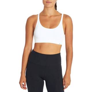 👉 Sport BH PE XL vrouwen zwart beige MARIKA - Women's Juliettte Seamless Bra Sportbeha maat XL, zwart/beige 764204974481