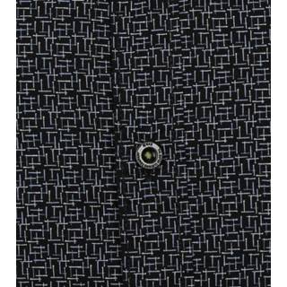 👉 Overhemd zwart stretch XXL print male No-Excess Strepen 8720151305404 2900058232027