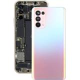 👉 Batterij oranje active Originele achterkant voor OPPO Reno5 5G / Find X3 Lite PEGM00, PEGT00, CPH2145 (oranje)