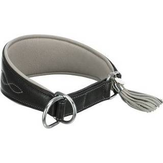 👉 Halsband grijs zwart Trixie Active Comfort voor Windhonden Zwart/grijs XS-S 4047974189610