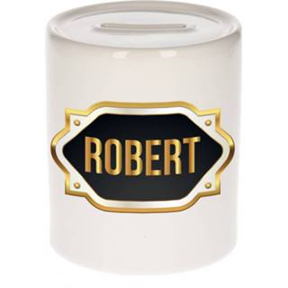 👉 Spaarpot gouden keramiek multikleur Naam Cadeau Koen Met Embleem - Spaarpotten 8720276924108