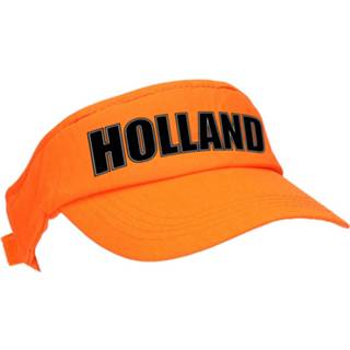 👉 Zonneklep oranje katoen Holland Supporter / Sun Visor Voor Koningsdag En Ek Wk Fans - Verkleedhoofddeksels 8720576272312