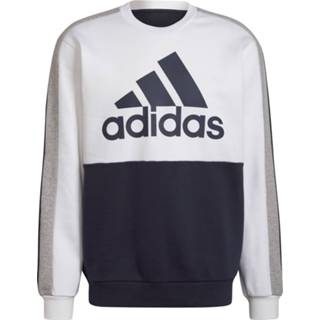 Sweat shirt XXL wit mannen Adidas Color Block Sweatshirt Heren 4065423459718