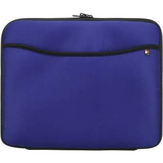 👉 Opbergtas marineblauw neopreen active tabletcomputerbeschermingstas voor laptops/tablets binnen 13 inch (marineblauw)