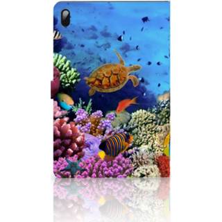 👉 Flipcase Samsung Galaxy Tab S7 FE Flip Case Vissen 8720632029911