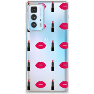 👉 Lippenstift Motorola Edge 20 Pro TPU bumper Lipstick Kiss 8720632163769