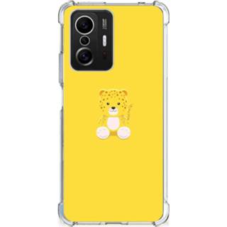 👉 Bumper hoesje baby's Xiaomi 11T | Pro Stevig Baby Leopard 8720632274007