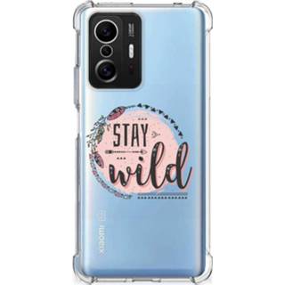 👉 Bumper hoesje Xiaomi 11T | Pro Stevig Boho Stay Wild 8720632278449