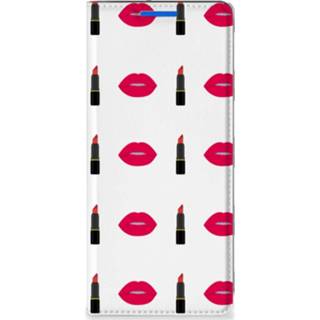 👉 Lippenstift OPPO Reno 6 Pro Plus 5G Hoesje met Magneet Lipstick Kiss 8720632280244