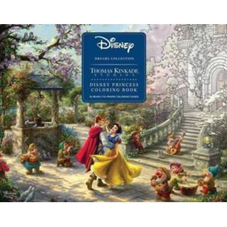 👉 Poster engels Disney Dreams Collection Thomas Kinkade Studios Princess Coloring 9781449497071