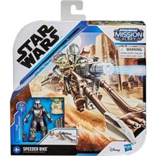 👉 Bike mannen Star Wars Mission Fleet - Speeder + Mandalorian/Child 5010993749997