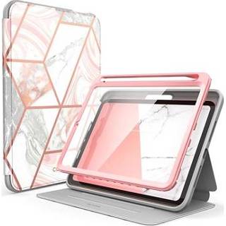 👉 Folio case roze marmer Supcase Cosmo iPad Mini (2021) - 843439115040