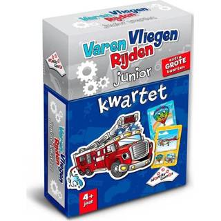 👉 Varen, Vliegen, Rijden Junior Kwartet 8714649011083