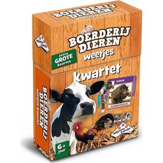 👉 Boerderijdieren Weetjes Kwartet 8714649011182
