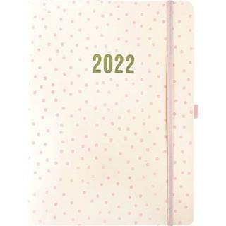 👉 Agenda roze Polka Dot Pink 2022 - 18 Maanden 9781477098936