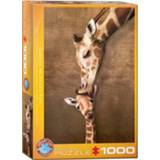 👉 Giraffe Mother's Kiss (1000 Stukjes) 628136603010