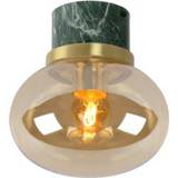 👉 Plafondlamp groen amber Lucide Lorena Ø18cm E27 5411212031587