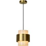 👉 Hanglamp goud mat Lucide Firmin Ø20cm E27 5411212451644