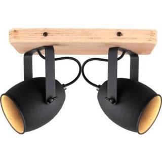 👉 Zwart kolenzwart Brilliant spot Crowton 2xGU10 4004353378799