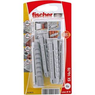 👉 Nylon plug s Fischer SX 14x70mm 4st. 4048962217957